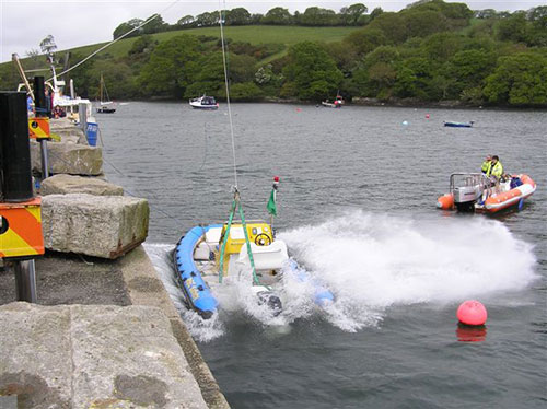 Explorer Marine Drop Test Explorer Marine RIB Drop Test