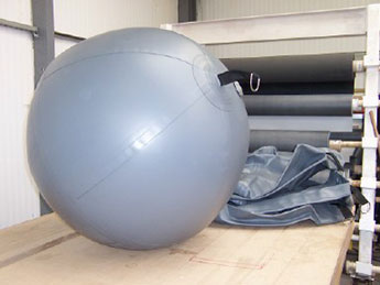 Large Spherical Inflatable Fenders